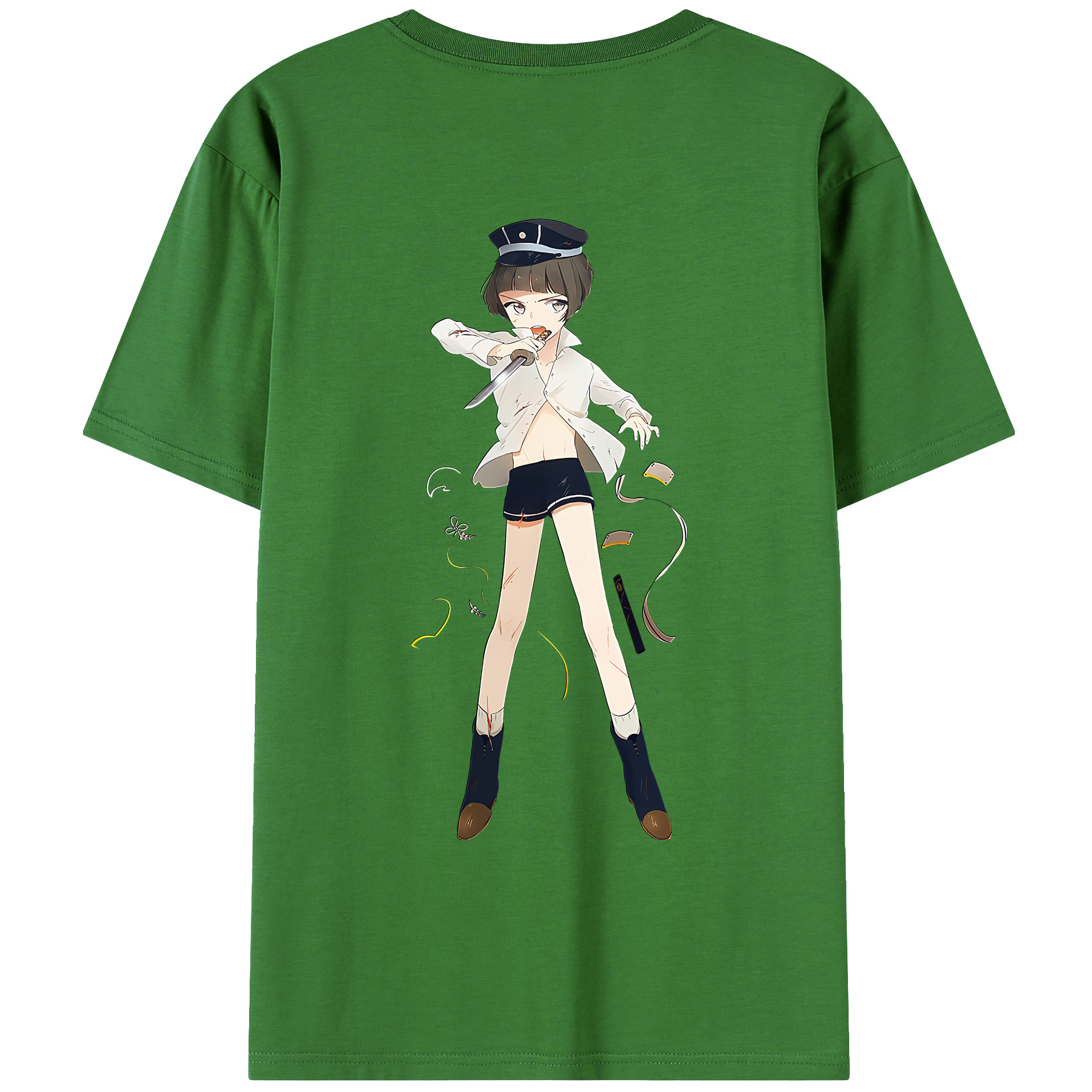 （画像用） 刀剣乱舞 Touken Ranbu レディース半袖Tシャツ(バックプリント)